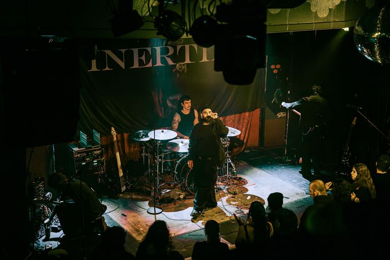 Inertia performing live in Adelaide at Jive
